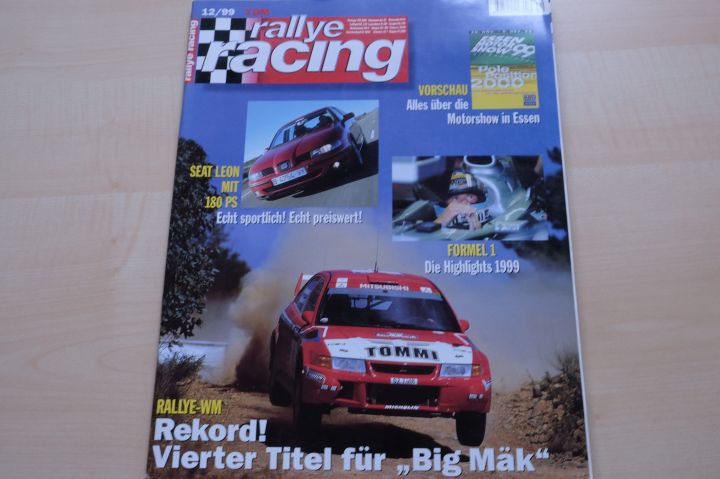 Deckblatt Rallye Racing (12/1999)